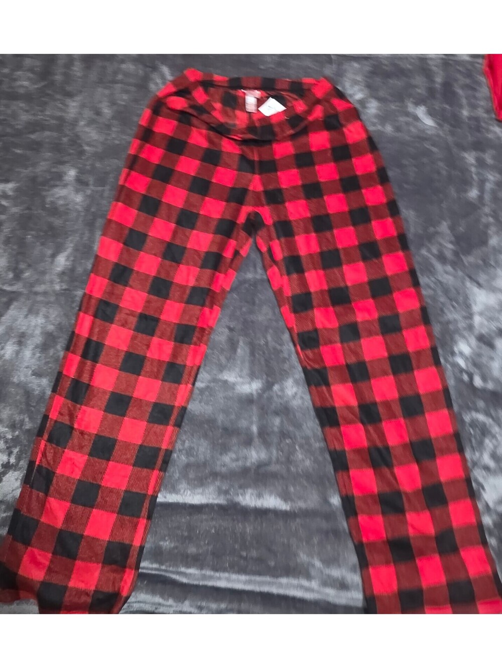 Red and Black Buffalo Plaid Pajama Pants